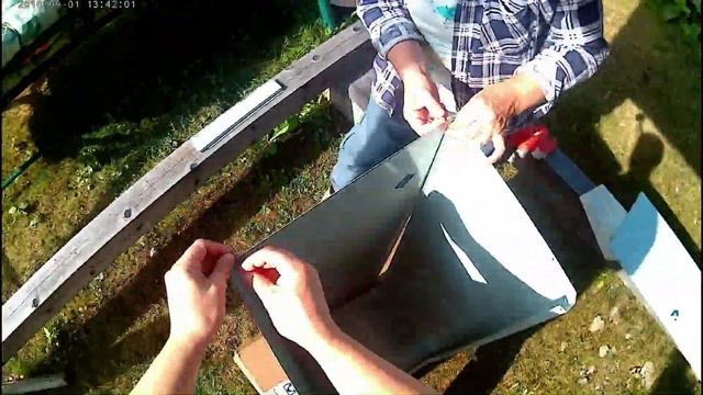 Сборка шкафа под газовый баллон. смотреть онлайн