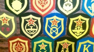 Шевроны Советской Армии СССР