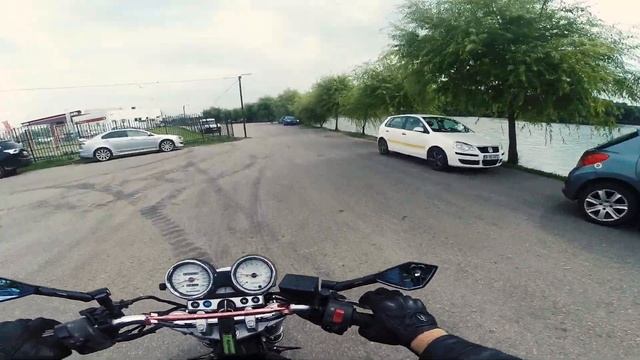 Bucharest Run On My Kawasaki ZR7