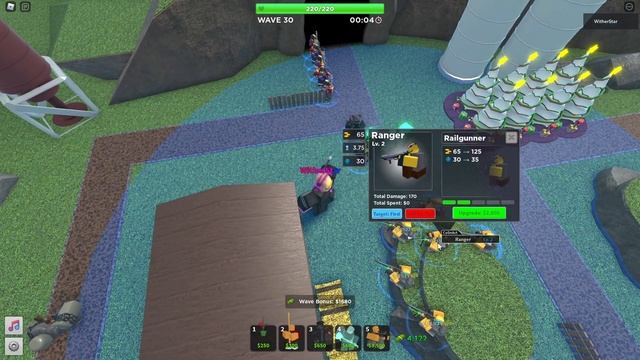 Solo Hidden Wave Trigger (No Accelerator) / Tower Defense Simulator