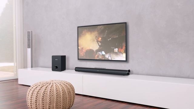 САУНДБАР SVEN SB-2150A – 2.1-канальная звуковая панель с беспроводным сабвуфером ?ОБЗОР от SVEN? смотреть онлайн