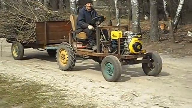 минитрактор в работе смотреть онлайн