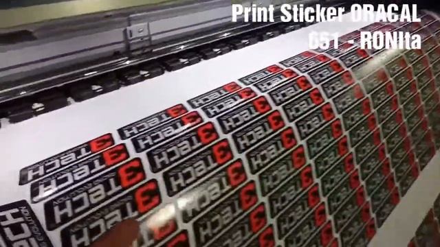 Print Stiker ORACAL 651 RONIta смотреть онлайн