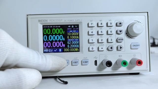 RD6006P operation series video(manual 1.4.2.3) - data group call out and store