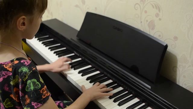 Этюд 12 - К. Черни (2 класс, фортепиано) смотреть онлайн