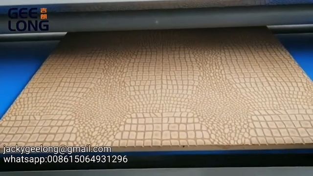 GEELONG MDF, машина для тиснения деревянных панелей смотреть онлайн