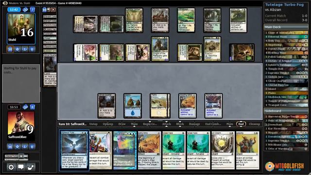 Budget Magic: Tutelage Turbo Fog Vs Abzan (Match 4)
