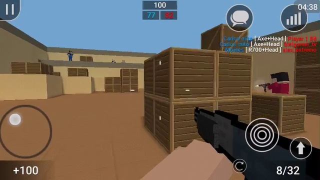 Обзор игры Block Strike Кс Го? Или Блокада 3D? (Android) смотреть онлайн
