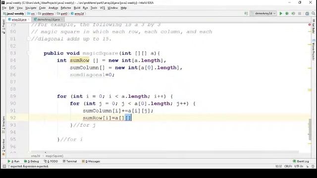 java 2 chapter 7 solve problems part 5(Arabic) смотреть онлайн