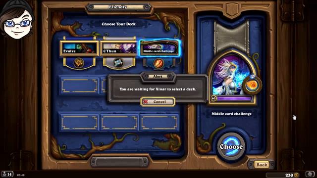 Hearthstone challenges | Pick The Middle Card #1 смотреть онлайн