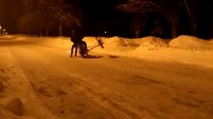 люлька на мопед дельта