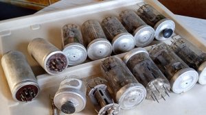 аффинаж золота из советских радиоламп ГУ-50