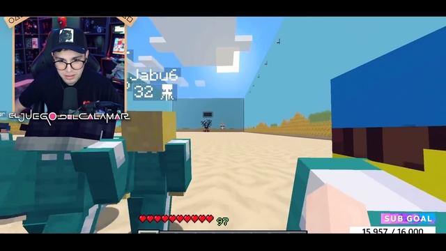 JUEGO del CALAMAR en MINECRAFT *DÍA 1* ? смотреть онлайн