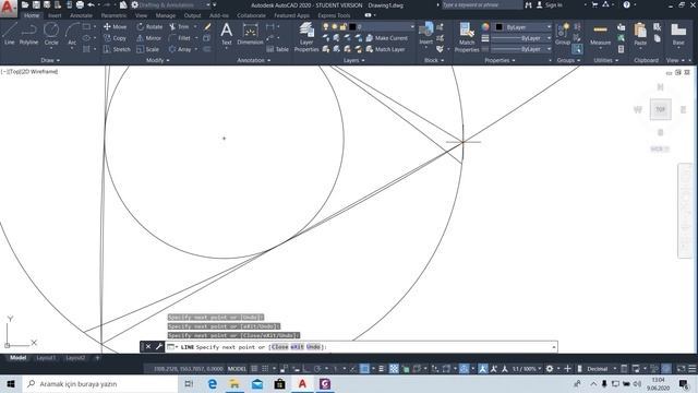 Pervane Çizimi | Fan Drawing | Autocad 2D Practice Drawing | Exercise 25 смотреть онлайн
