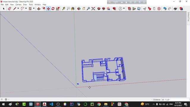How to import AutoCAD file in SketchUp смотреть онлайн