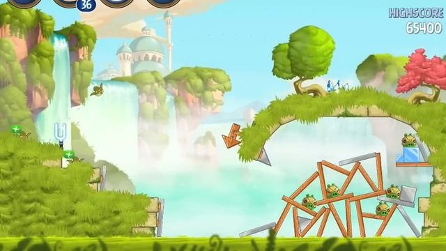 Angry Birds Star Wars 2 Naboo Invasion B1-12 Treasure Map Walkthrough смотреть онлайн