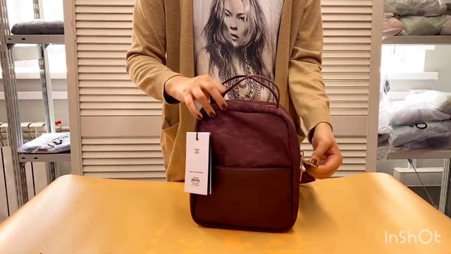 Рюкзак небольшой водостойкий Премиум нейлон кожа Herschel Orion Mini Deep Burgundy смотреть онлайн