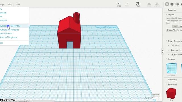 Tinkercad saving for 3D printing смотреть онлайн