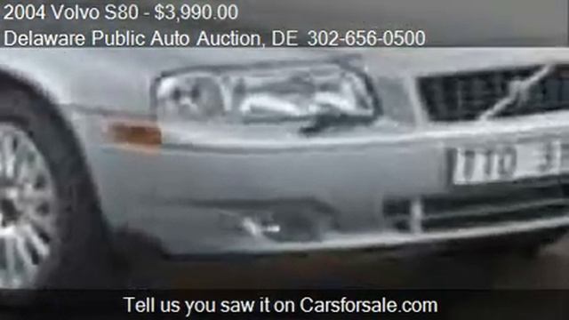 2004 Volvo S80 for sale in New Castle, DE 19720 at Delaware смотреть онлайн