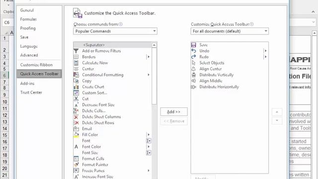 How To: Return to the Default Quick Access Toolbar in our Excel Cause Mapping® Template смотреть онлайн