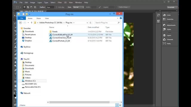 How to transfer iCorrect Photoshop plug-ins to a new computer смотреть онлайн
