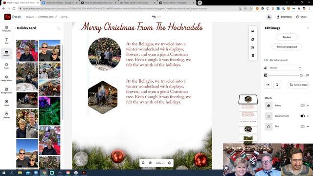 Create a Holiday Photo Card With The Hochradels | Adobe Creative Cloud смотреть онлайн