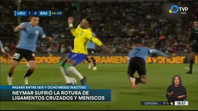 Tevez y Neymar, accidentados смотреть онлайн