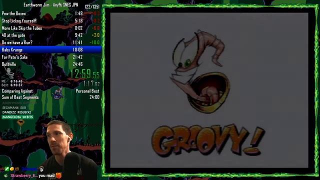 Earthworm Jim Any% SNES in 24:31 смотреть онлайн