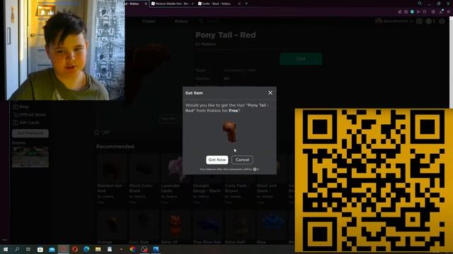 КАК ПОЛУЧИТЬ ВИП ФУТБОЛКУ И ВОЛОСЫ В РОБЛОКС БЕСПЛАТНО смотреть онлайн