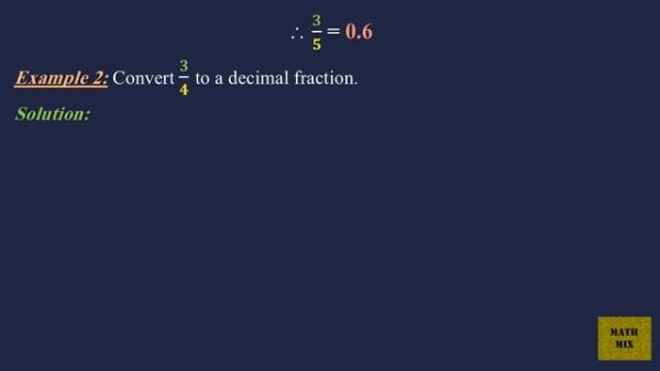 How to Convert Fractions to Decimals?