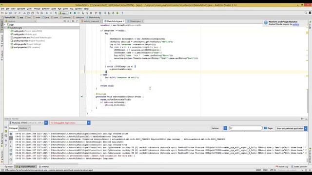 Network 5 - Json on ListView смотреть онлайн