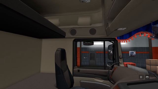 Euro Truck Simulator 2 "DAF XF105 v5.2 [от vad&k] (1.28.х) (upd:1.11.17)" ГЛЮК С ТЕКСТУРАМИ САЛОНА смотреть онлайн