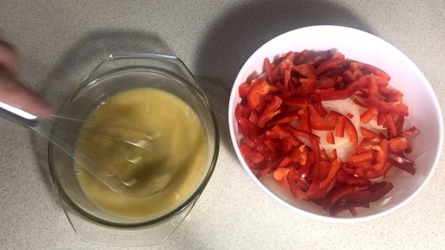 Омлет с Луком и Болгарским Перцем! Вкусный ужин из простых продуктов! Гениальный Рецепт от Бати!