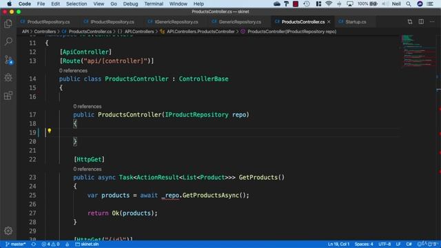 035 Implementing the methods in the Generic repository смотреть онлайн