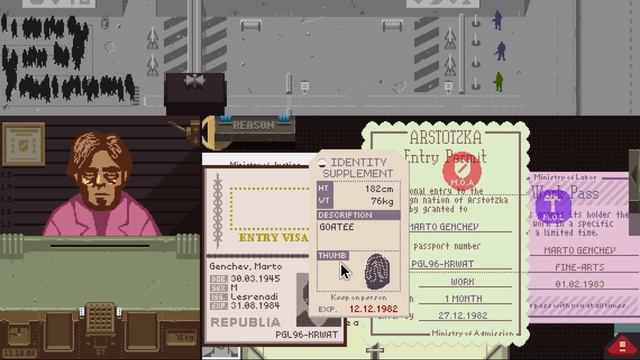IMPORIANS GO AWAY! - Papers, Please - #21 (DAY 19) смотреть онлайн