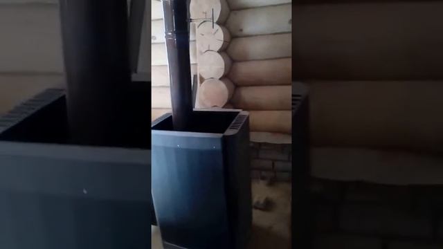 Металическая печь для бани. смотреть онлайн