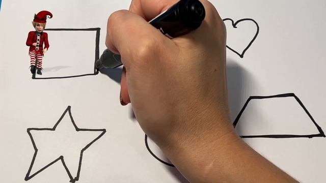 Bolalar uchun shakllar rasm chizish | Рисование фигур для детей | Drawing shapes for children смотреть онлайн