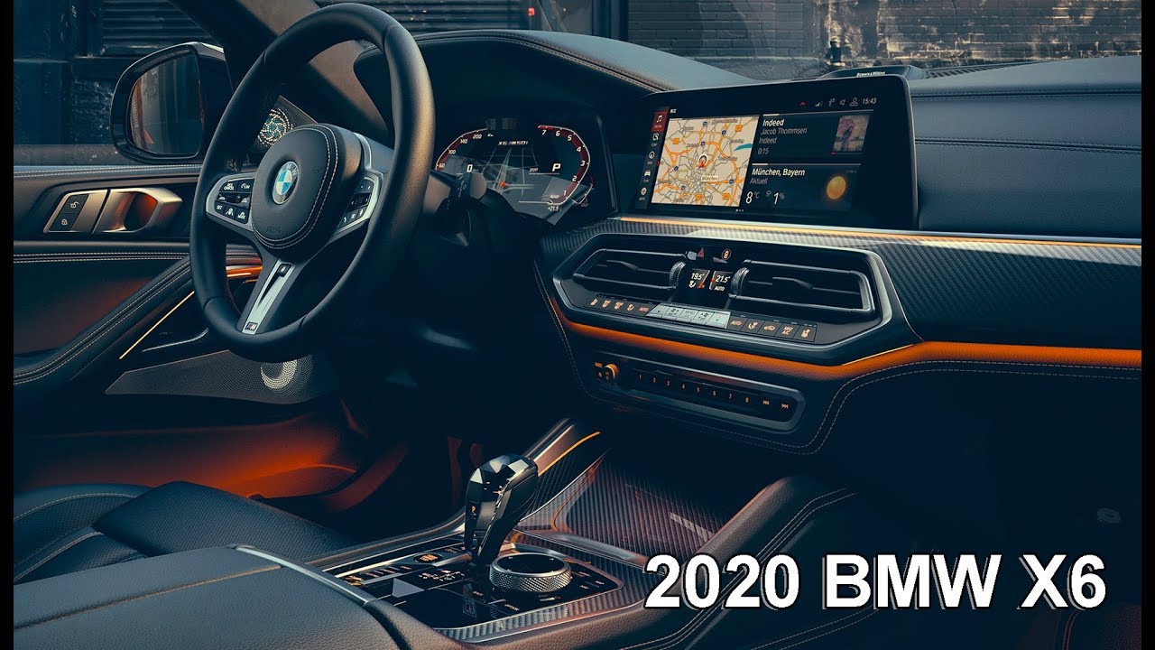 BMW X6 ИНТЕРЬЕР 2020.