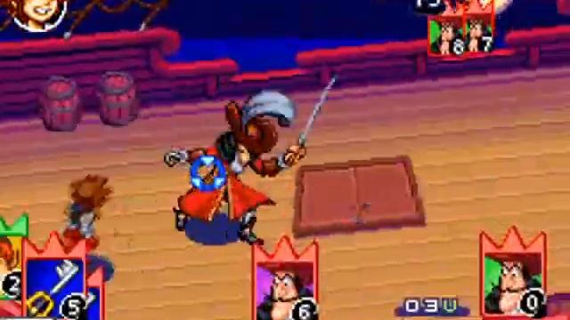 Kingdom Hearts: Chain of Memories - Captain Hook смотреть онлайн