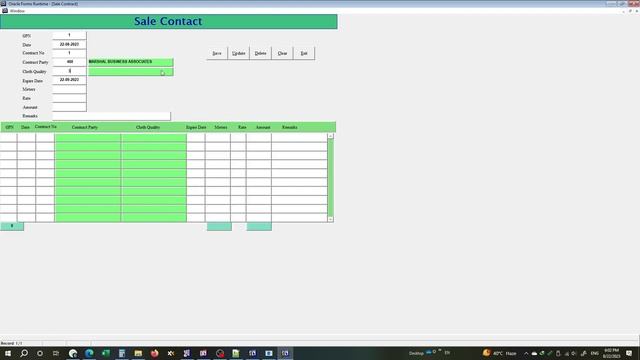 Sale Contracts and CRUD Operations: Oracle 10g Database and Oracle 6i Form Tutorial (Part 2) смотреть онлайн