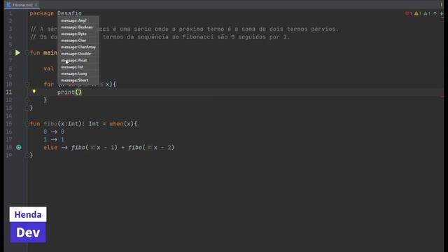 Kotlin: Fibonacci | A série de Fibonacci #kotlin #fibonacci смотреть онлайн