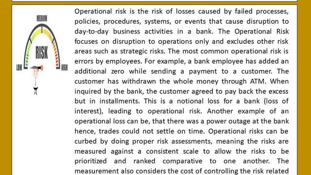 What is Operational Risk? смотреть онлайн
