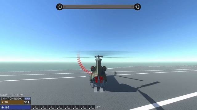 CHINOOK Vehicle Paradrop to Take Over the Carrier in Ravenfield! смотреть онлайн