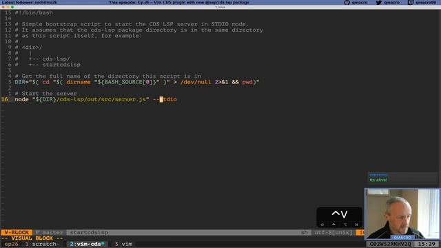 Ep.26 – Vim CDS plugin with new @sap/cds-lsp package смотреть онлайн
