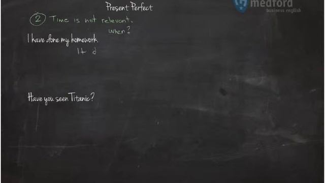 Present perfect (1) (I have done) смотреть онлайн