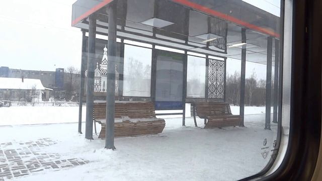 Апрелевка-Москва-Пассажирская-Киевская из окна ЭД4М-0487(часть 1) смотреть онлайн