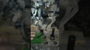 разборка левой ступицы mitsubishi pajero 2