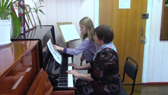 ОТКРЫТЫЙ УРОК КОНЦЕРТМЕЙСТЕРА СОБОЛЕВОЙ Г.М. смотреть онлайн