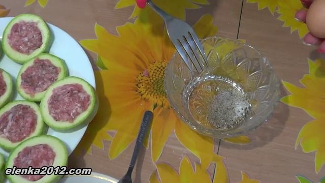 Жареные кабачки в кляре, рецепт приготовления с фаршем смотреть онлайн