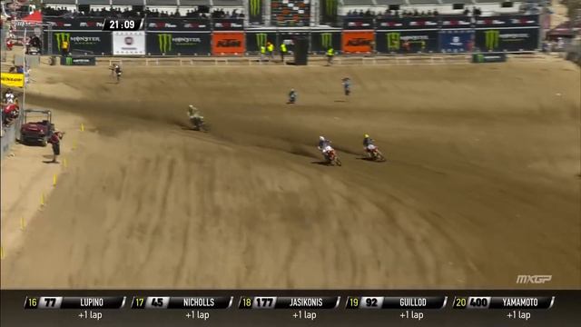 Tomac & Cairoli pass Coldenhoff Monster Energy MXGP of The USA MXGP Race 1 - motocross 2016 смотреть онлайн